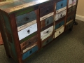 16 drawer shabby dresser