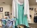 CW-aqua-shirt-handbag-shoes